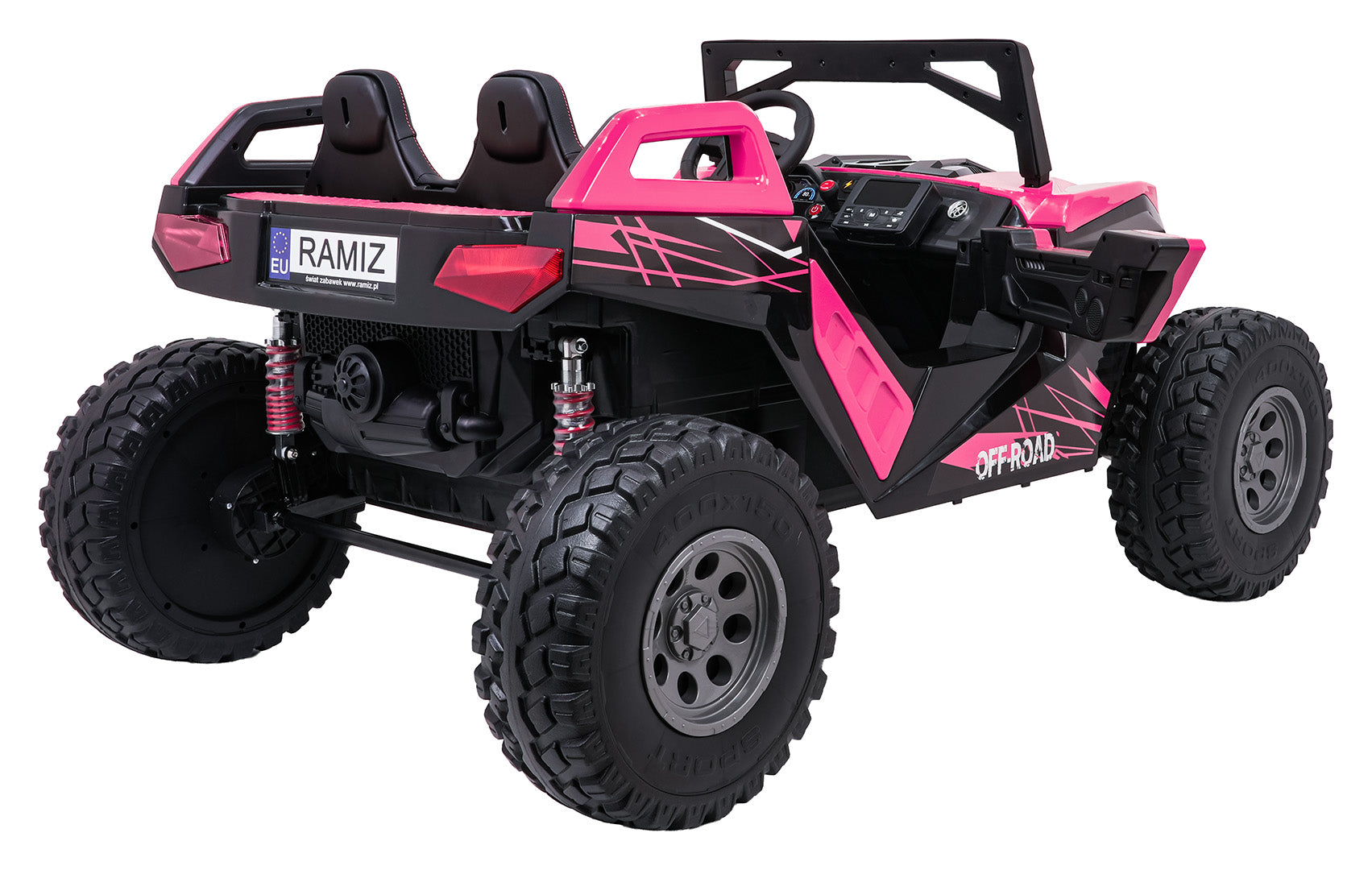 Buggy na akumulator RTR Monster Speed ​​4x4 - dvosjed - rozi