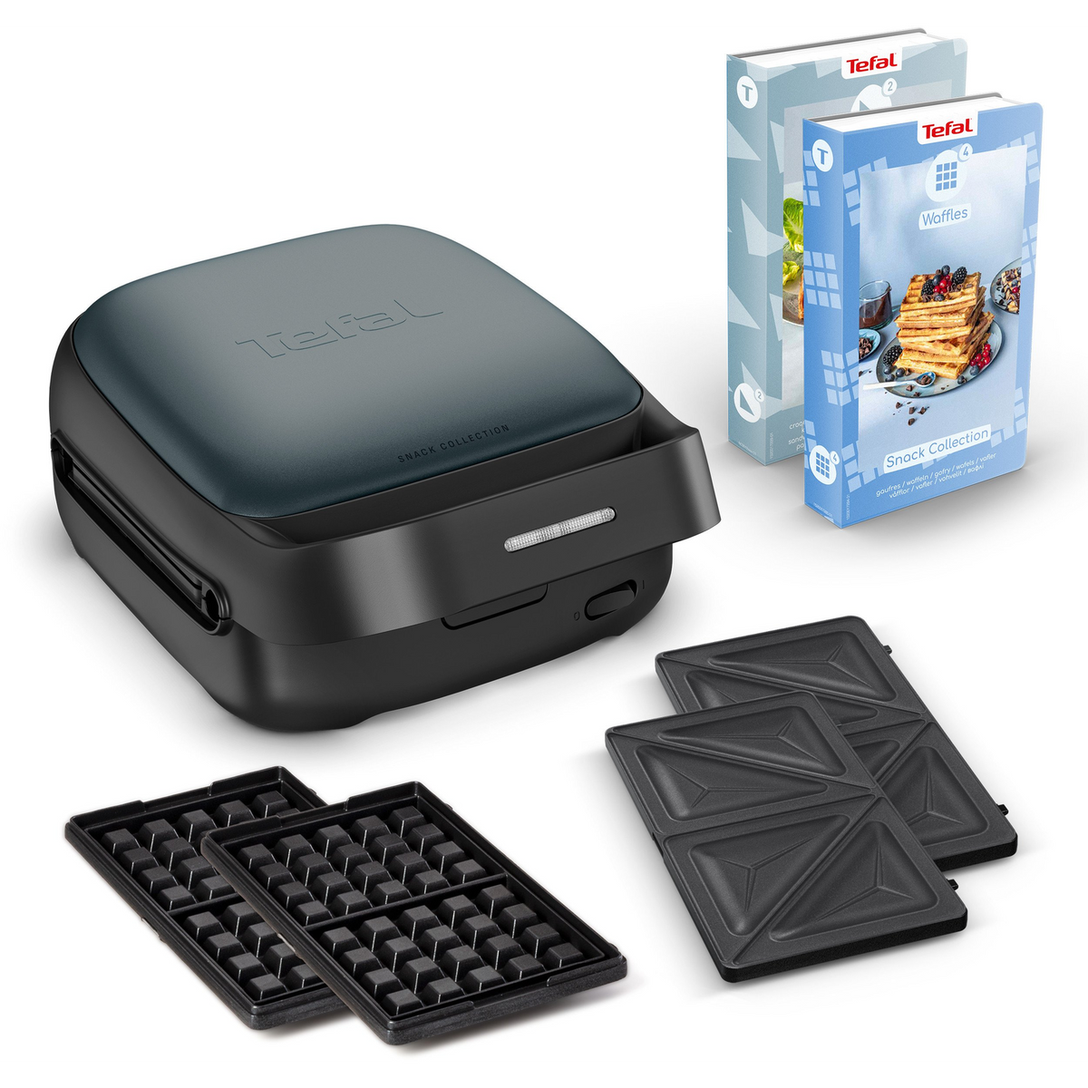 Tefal SW862BF0 aparat za sendviče 700 W Crno, Tamno zeleno