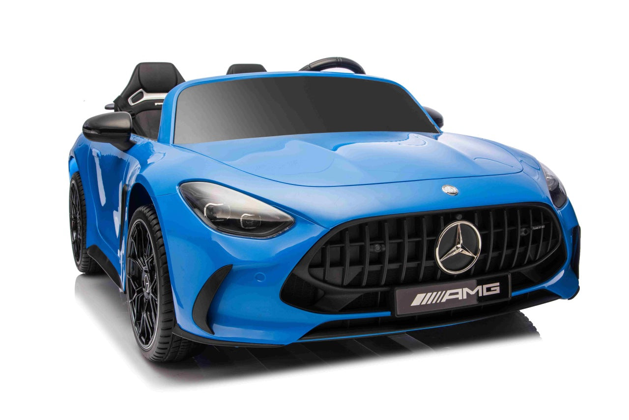 Licencirani auto na akumulator Mercedes Benz GT63 AMG - dvosjed - plavi