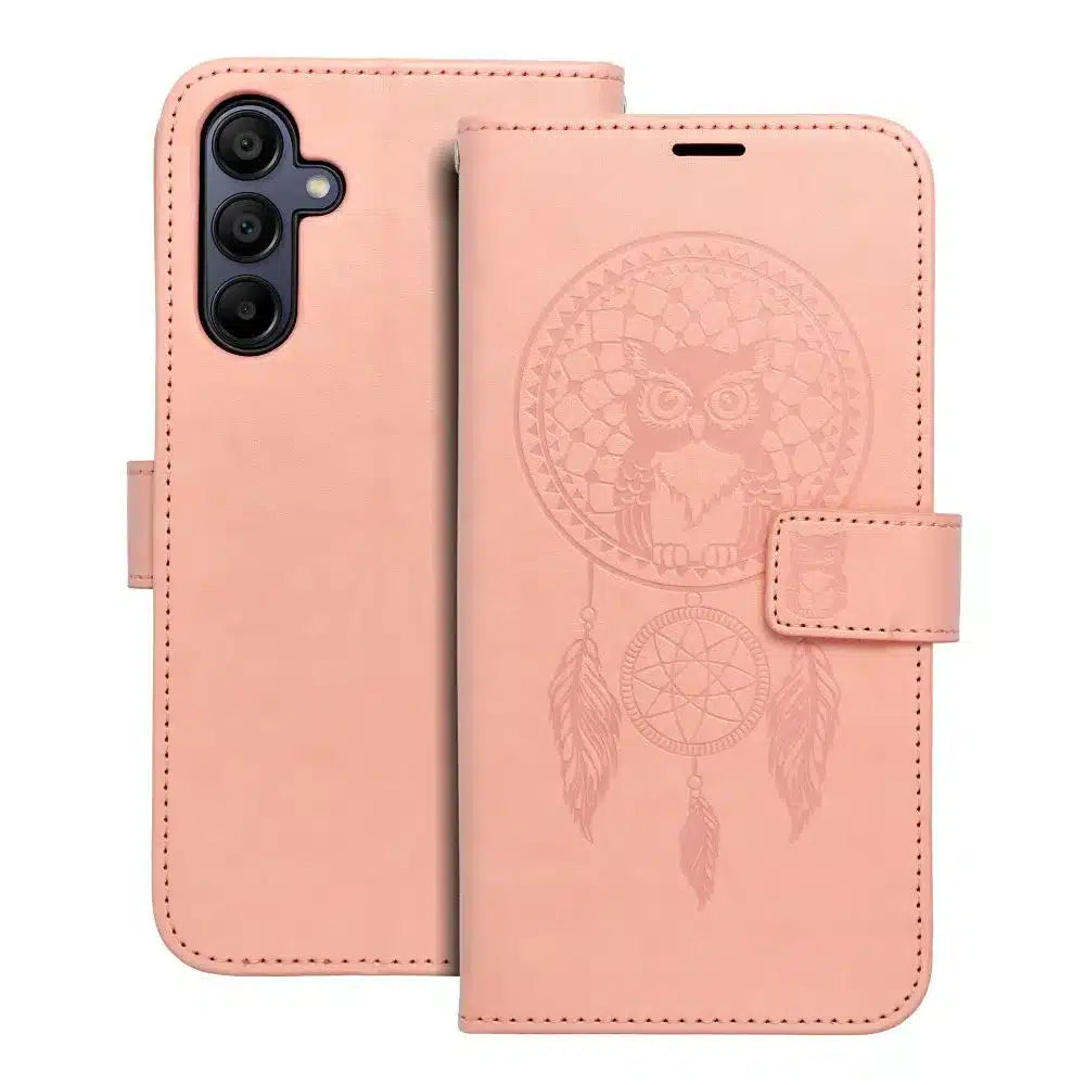 MEZZO Book case flipové pouzdro pro SAMSUNG GALAXY A25 5G dream catcher peach fuzz