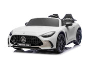 Licencirani auto na akumulator Mercedes Benz GT63 AMG - dvosjed - bijeli