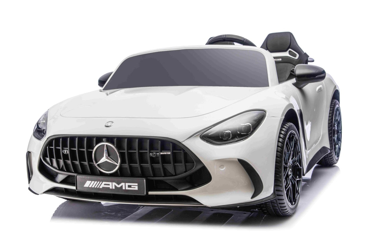 Licencirani auto na akumulator Mercedes Benz GT63 AMG - dvosjed - bijeli