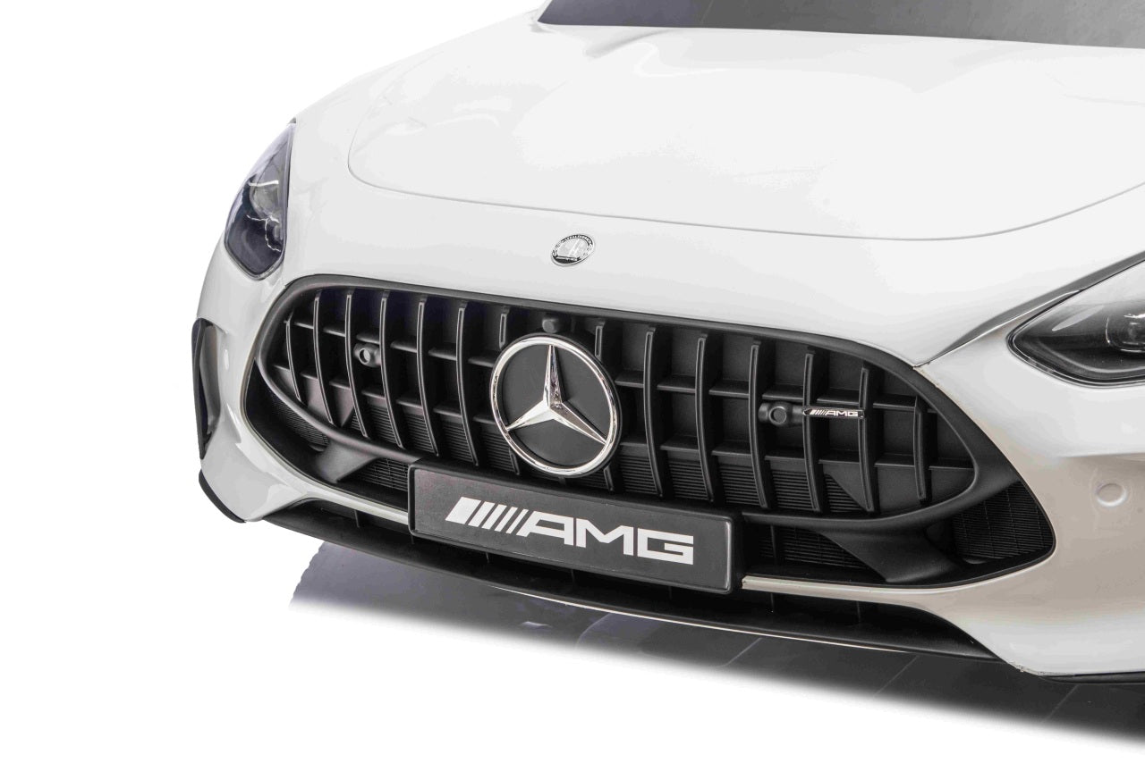 Licencirani auto na akumulator Mercedes Benz GT63 AMG - dvosjed - bijeli