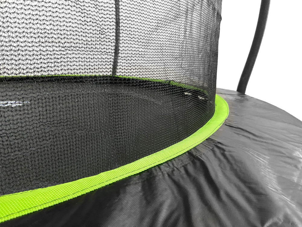 Trampolin 10ft - crno/zeleni