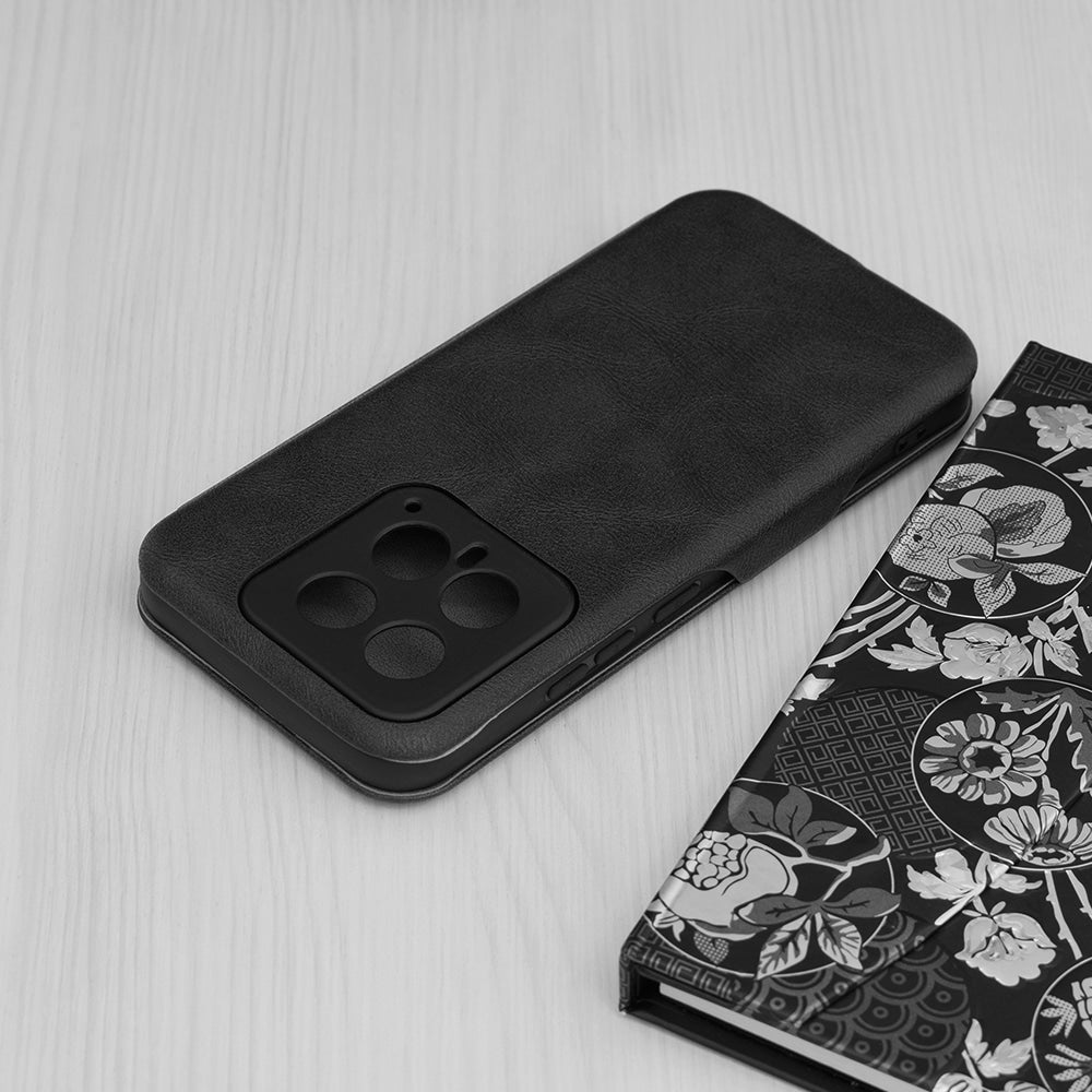 Techsuit Safe Wallet Plus skládací pouzdro pro Xiaomi 14 – černé