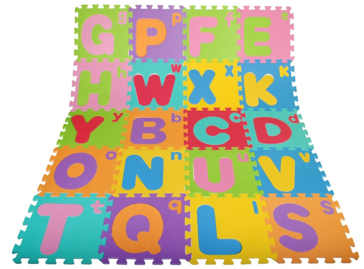 Edukativna podloga za igru - puzzle velika i mala slova