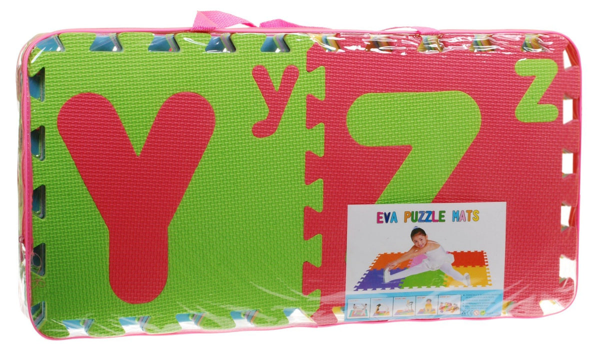 Edukativna podloga za igru - puzzle velika i mala slova