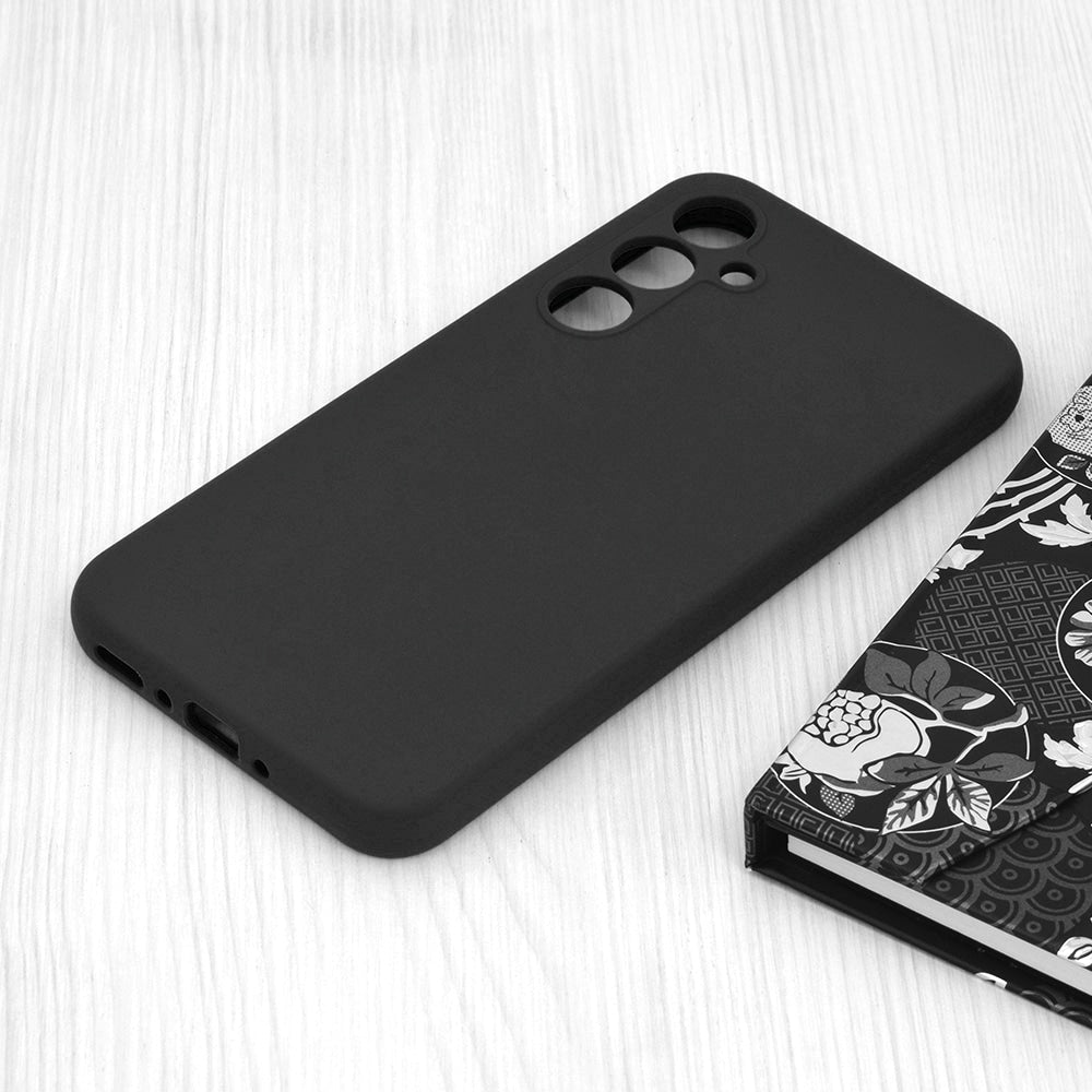 Techsuit Soft Edge Silicone pouzdro pro Samsung Galaxy A35 5G černé