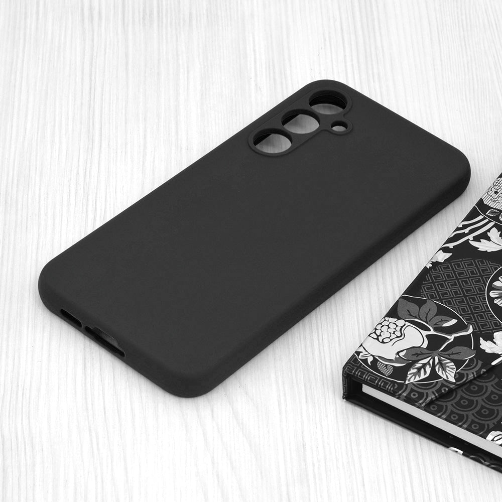 Techsuit Soft Edge Silicone pouzdro pro Samsung Galaxy A55 5G černé