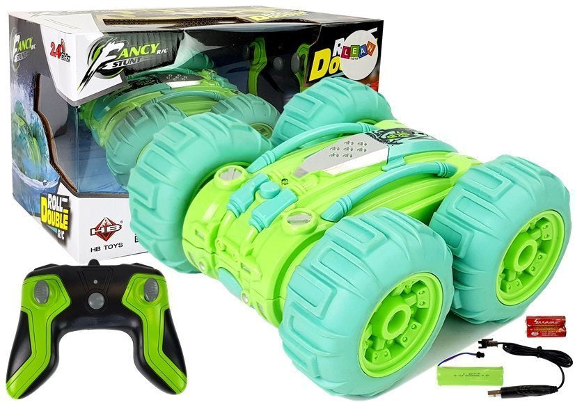 Auto na daljinsko upravljanje Amphibious 1:24 - Svijetlo zeleni