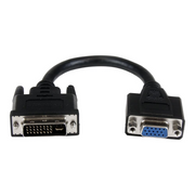 StarTech.com DVIVGAMF8IN prilagodnik za video kabel 0,203 m DVI-I VGA Crno