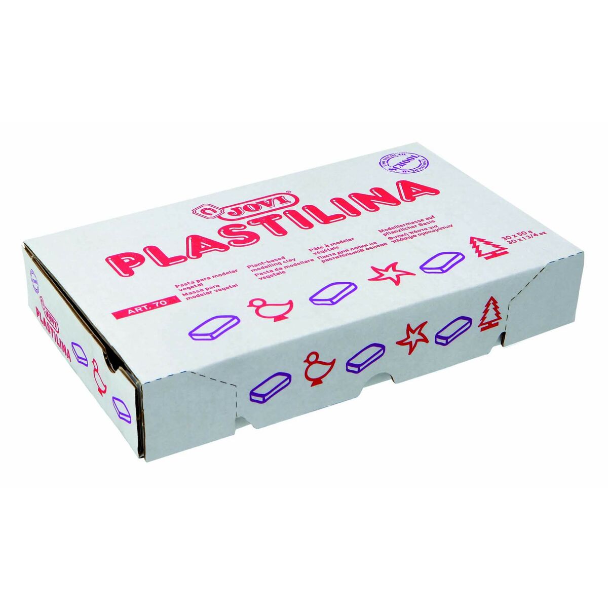 Plastelin Jovi Plava 50 g (30 Dijelovi)