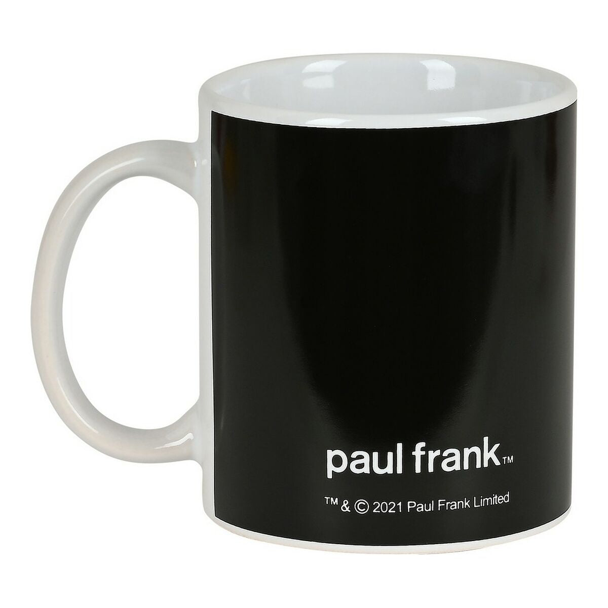 Velika Šalica Paul Frank Team player Keramika Crna (350 ml)