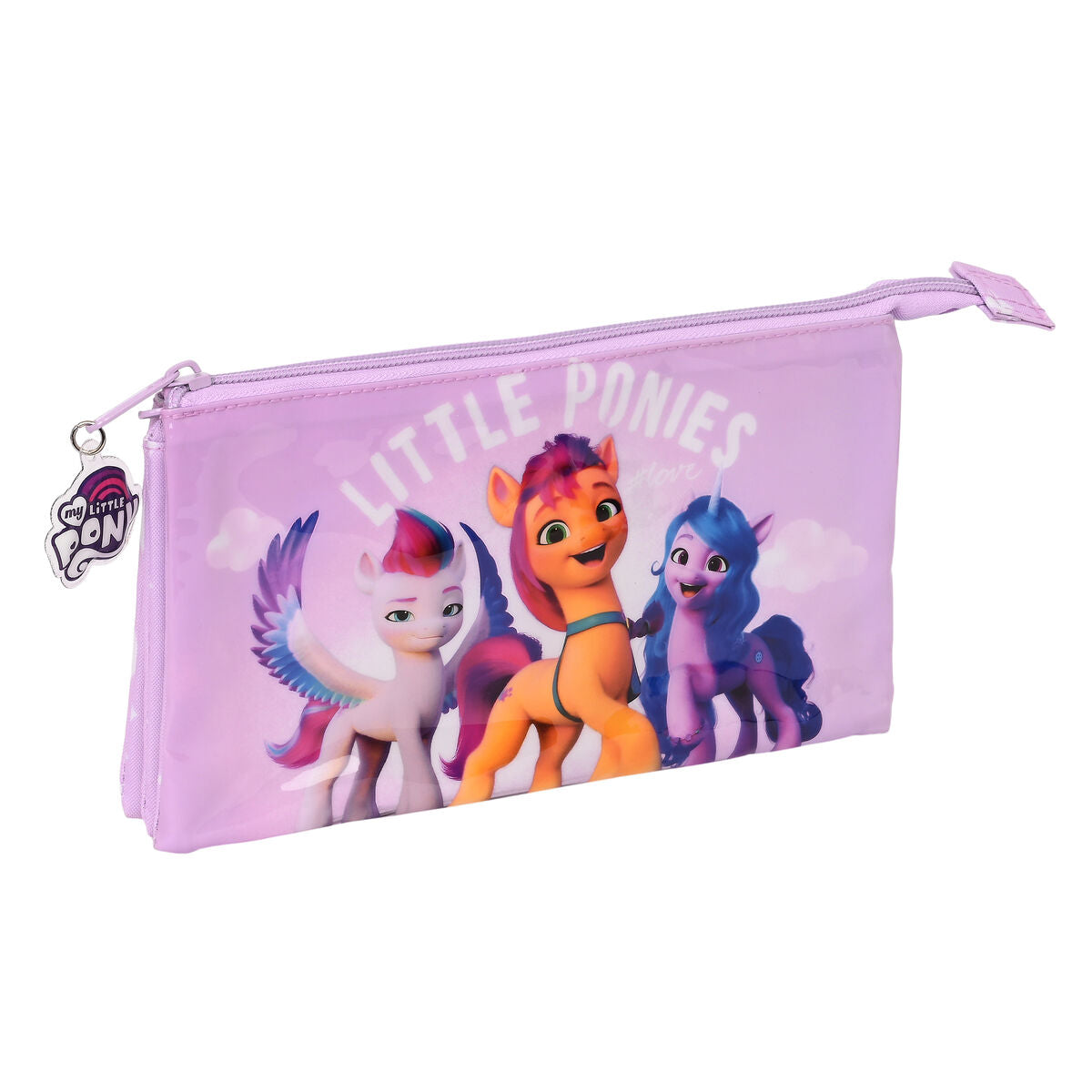 Trostruka pernica My Little Pony Lila (22 x 12 x 3 cm)