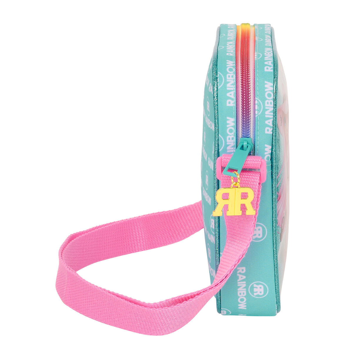 Torba na Rame Rainbow High Paradise Turkizno 16 x 18 x 4 cm