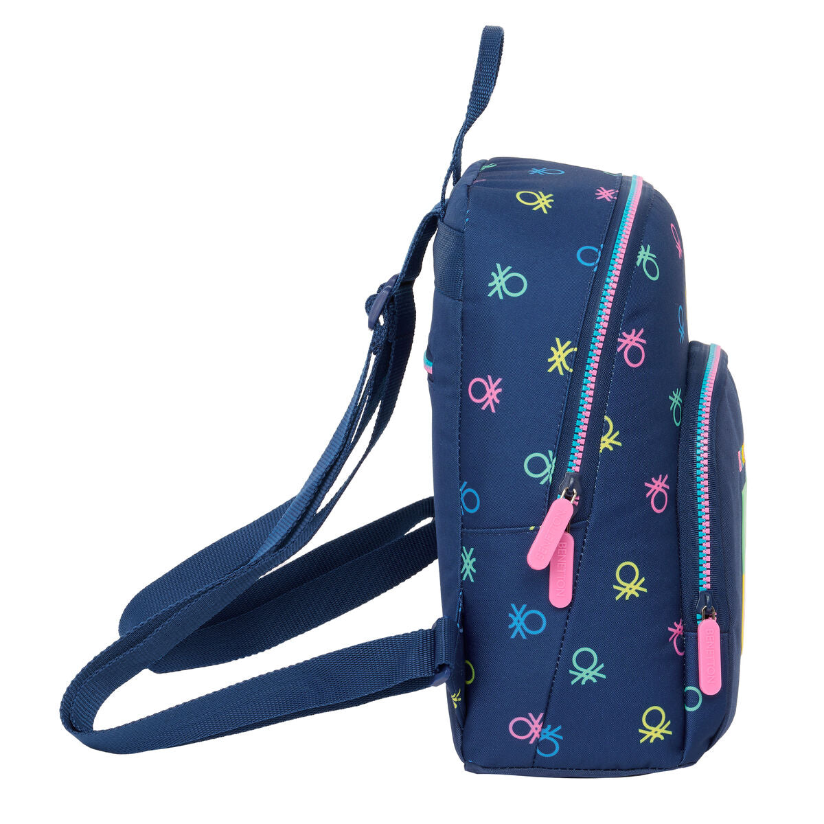 Ruksak Benetton Cool Mini Mornarsko plava 25 x 30 x 13 cm