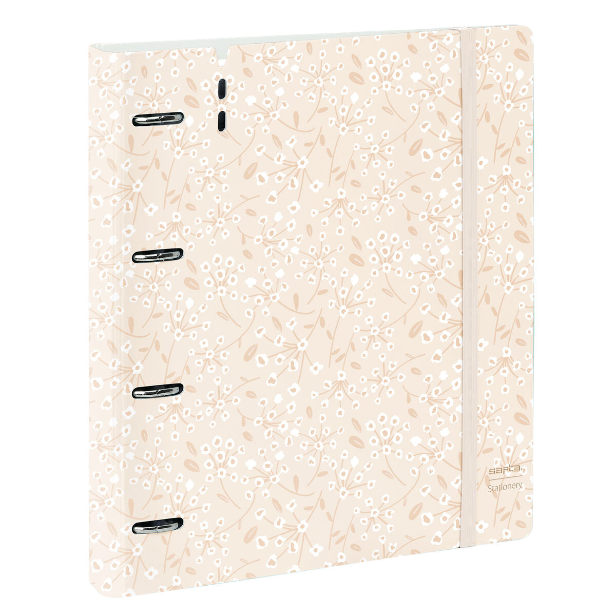 Registrator s prstenovima Safta Light pink flowers