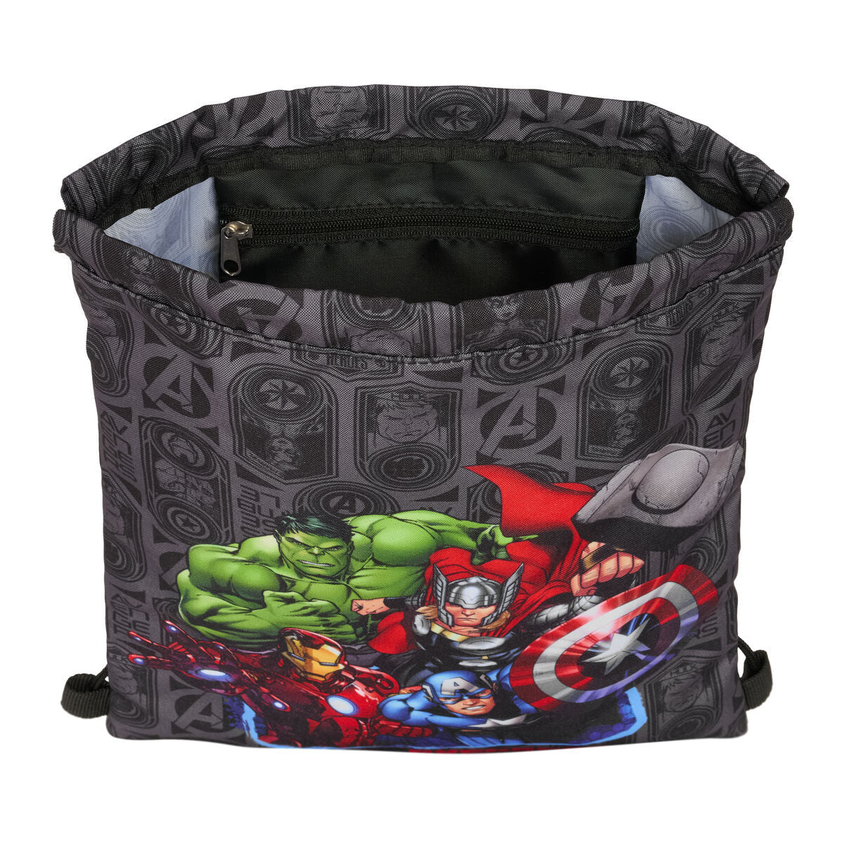 Torba-ruksak s Trakama The Avengers Vendetta Crna 26 x 34 x 1 cm