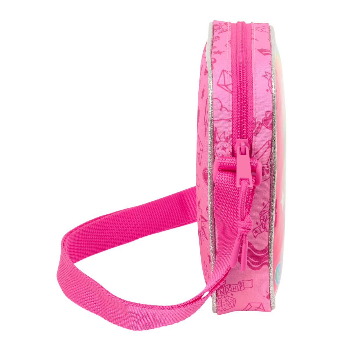 Torba na Rame Rainbow High Shine Pisana 16 x 18 x 4 cm