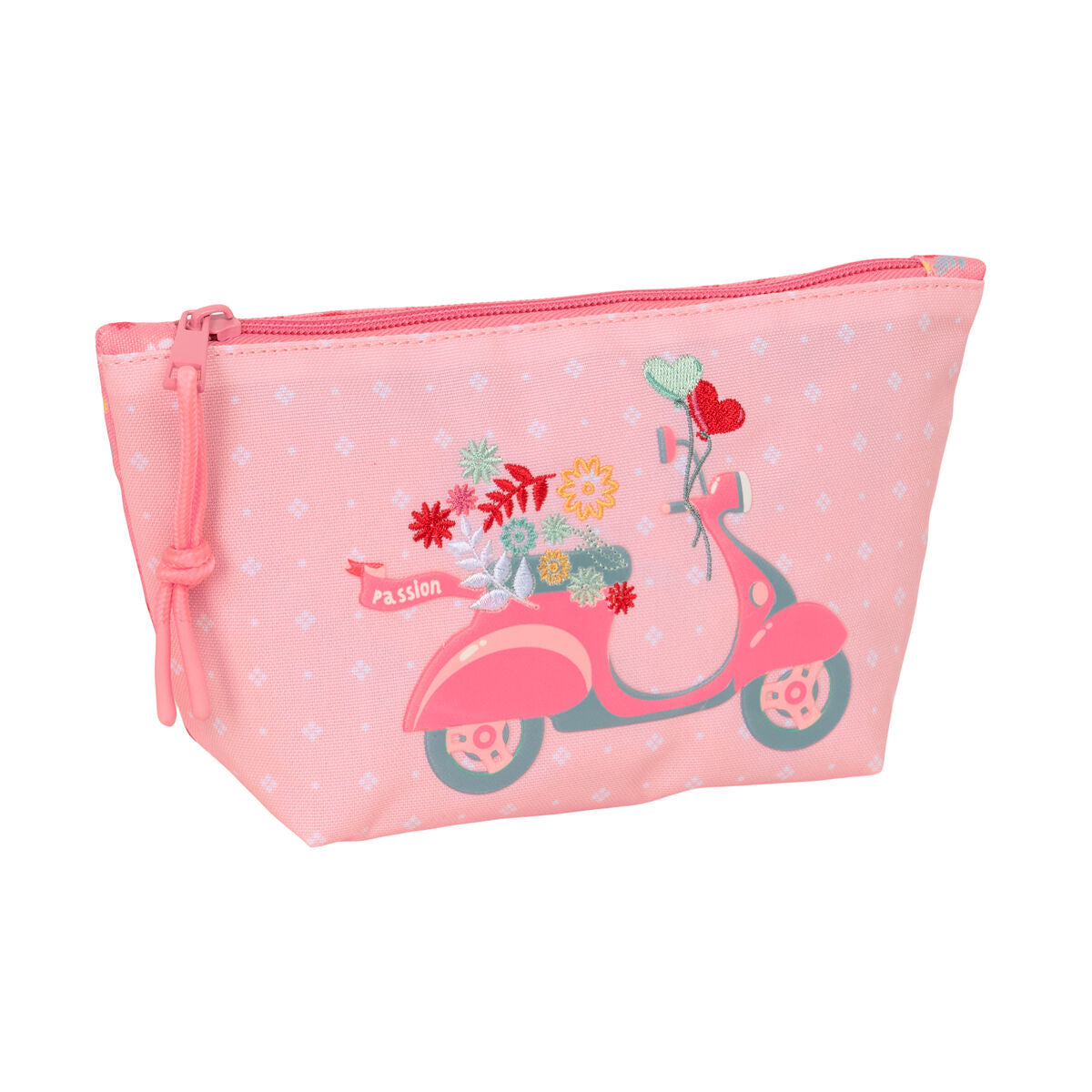 Putni Neseser Moos Passion Pisana Poliester Reciklirani 23 x 12 x 8 cm