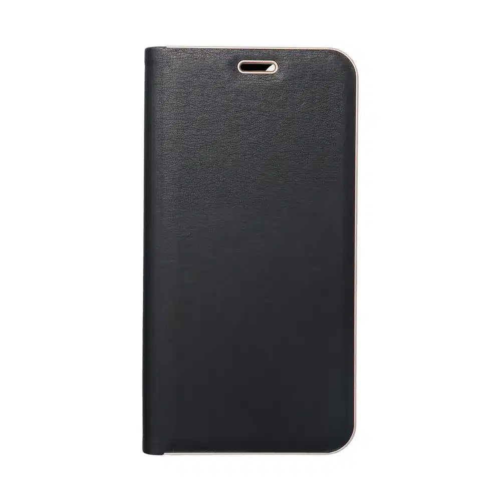 LUNA Book Gold pouzdro pro XIAOMI Redmi NOTE 14 5G černé