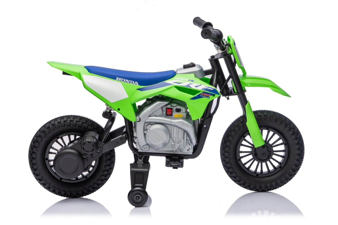 Licencirani motor na akumulator HONDA CFR450R - zeleni