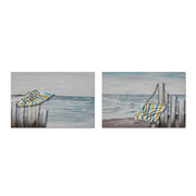 Platno DKD Home Decor Platno Drvo MDF 90 x 2,5 x 60 cm