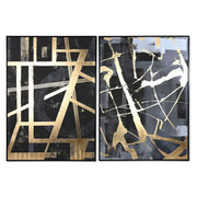 Platno Home ESPRIT polistiren Platno 103 x 4,5 x 143 cm