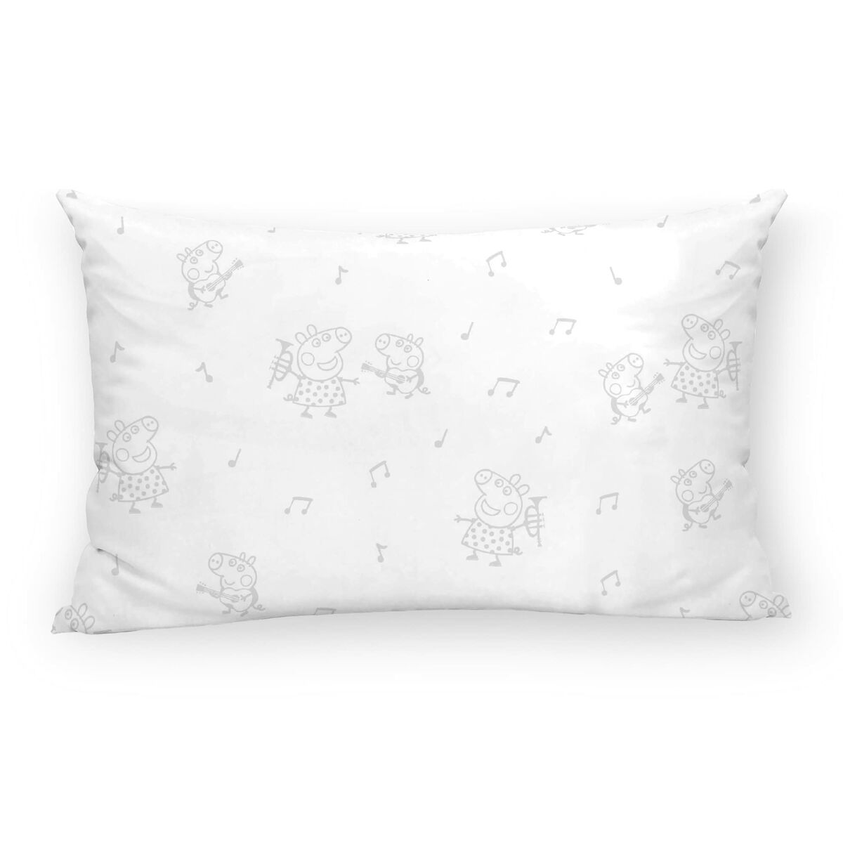 Jastučnica Peppa Pig Siva Pisana 30 x 50 cm 100 % pamuk