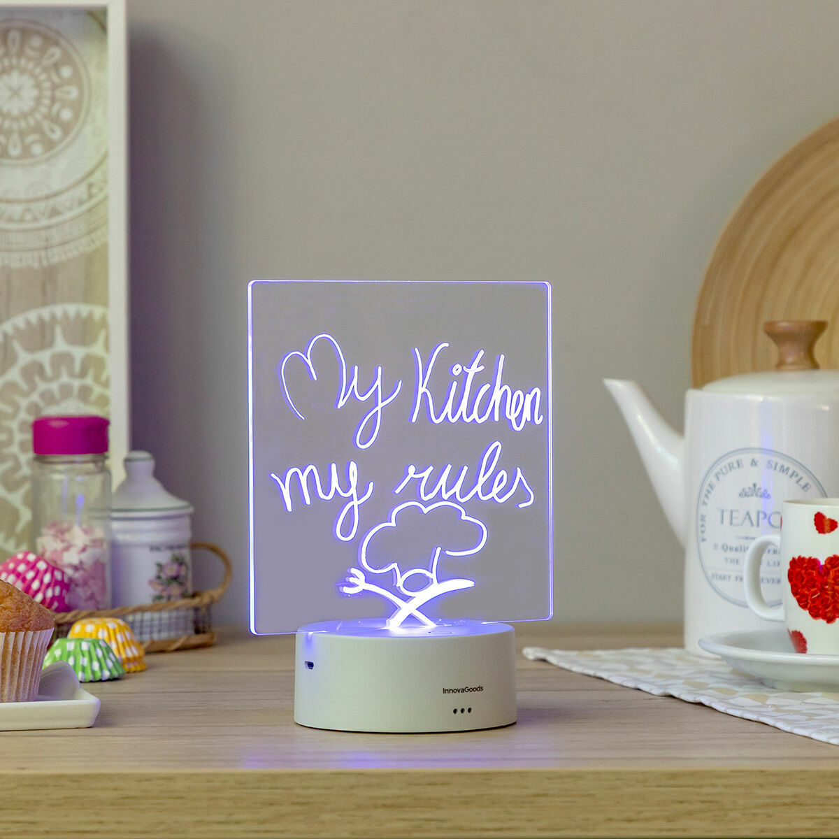 LED Ploča za Bilješke i Poruke Lemo InnovaGoods