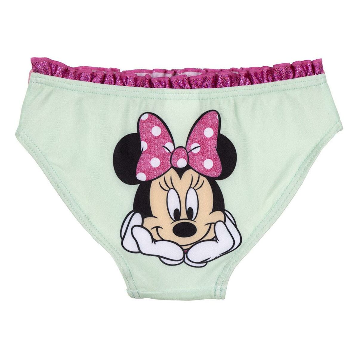 Kupaći Kostim za Djevojčice Minnie Mouse Turkizno