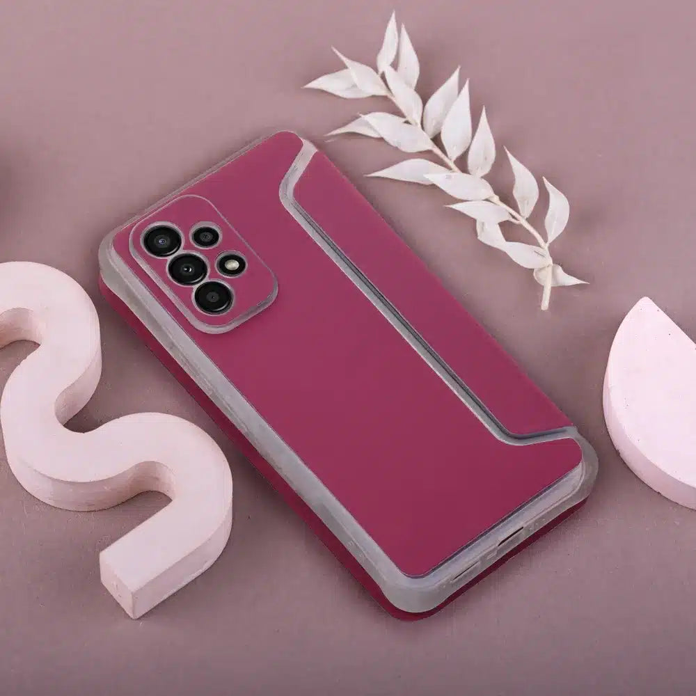 PIANO Book flipové pouzdro pro SAMSUNG GALAXY A13 4G magenta