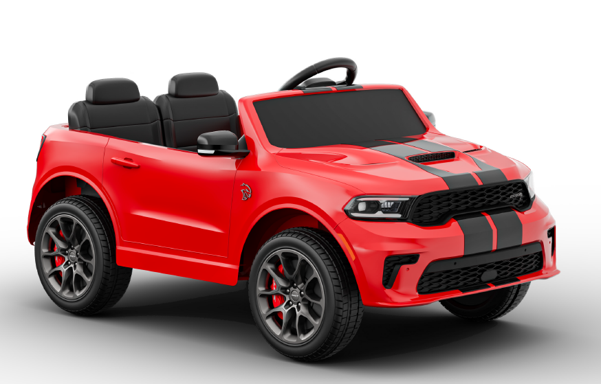 Licencirani auto na akumulator Dodge Durango - crveni