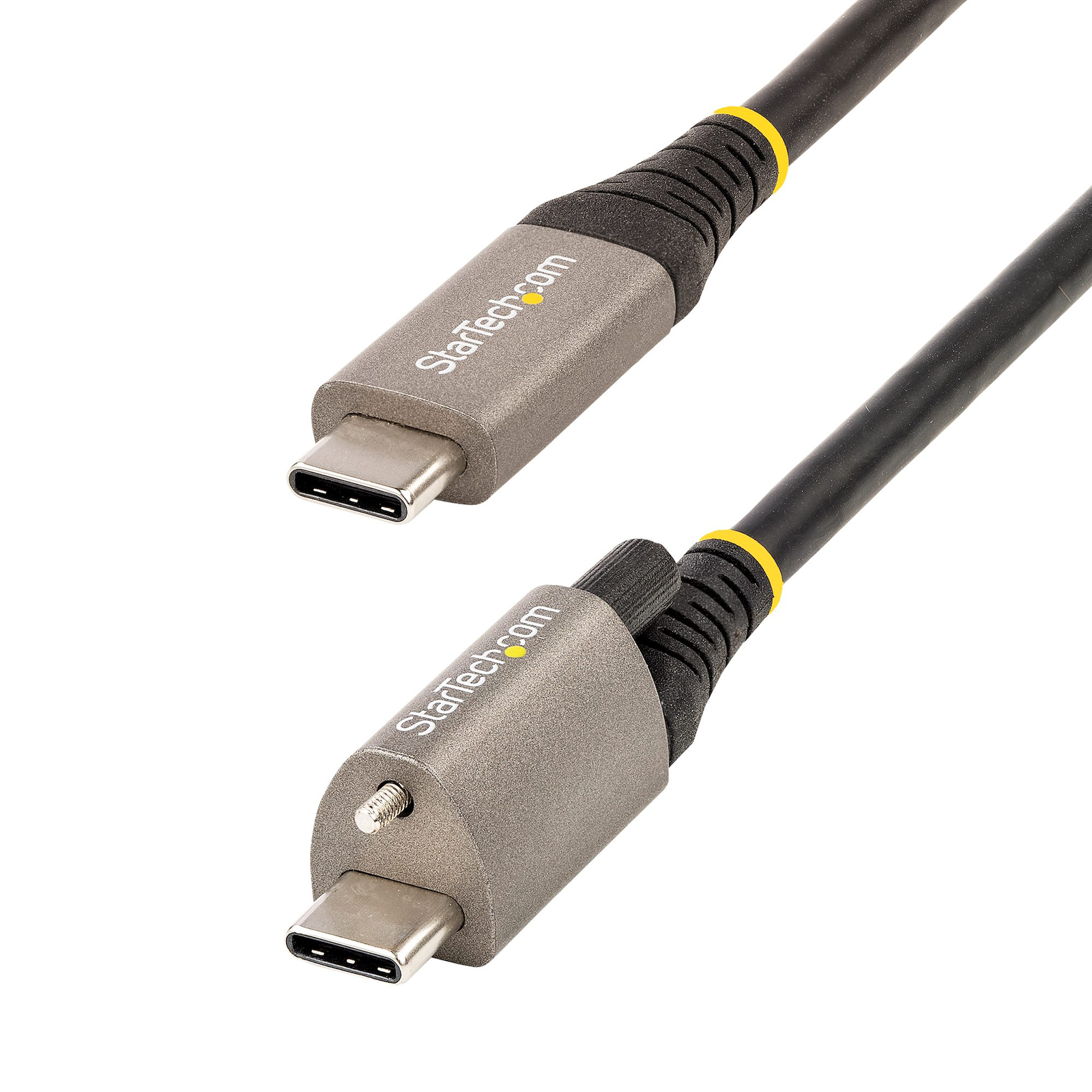 StarTech.com USB31CCTLKV50CM USB kabel 0,5 m USB 3.2 Gen 2 (3.1 Gen 2) USB C Sivo, Crno