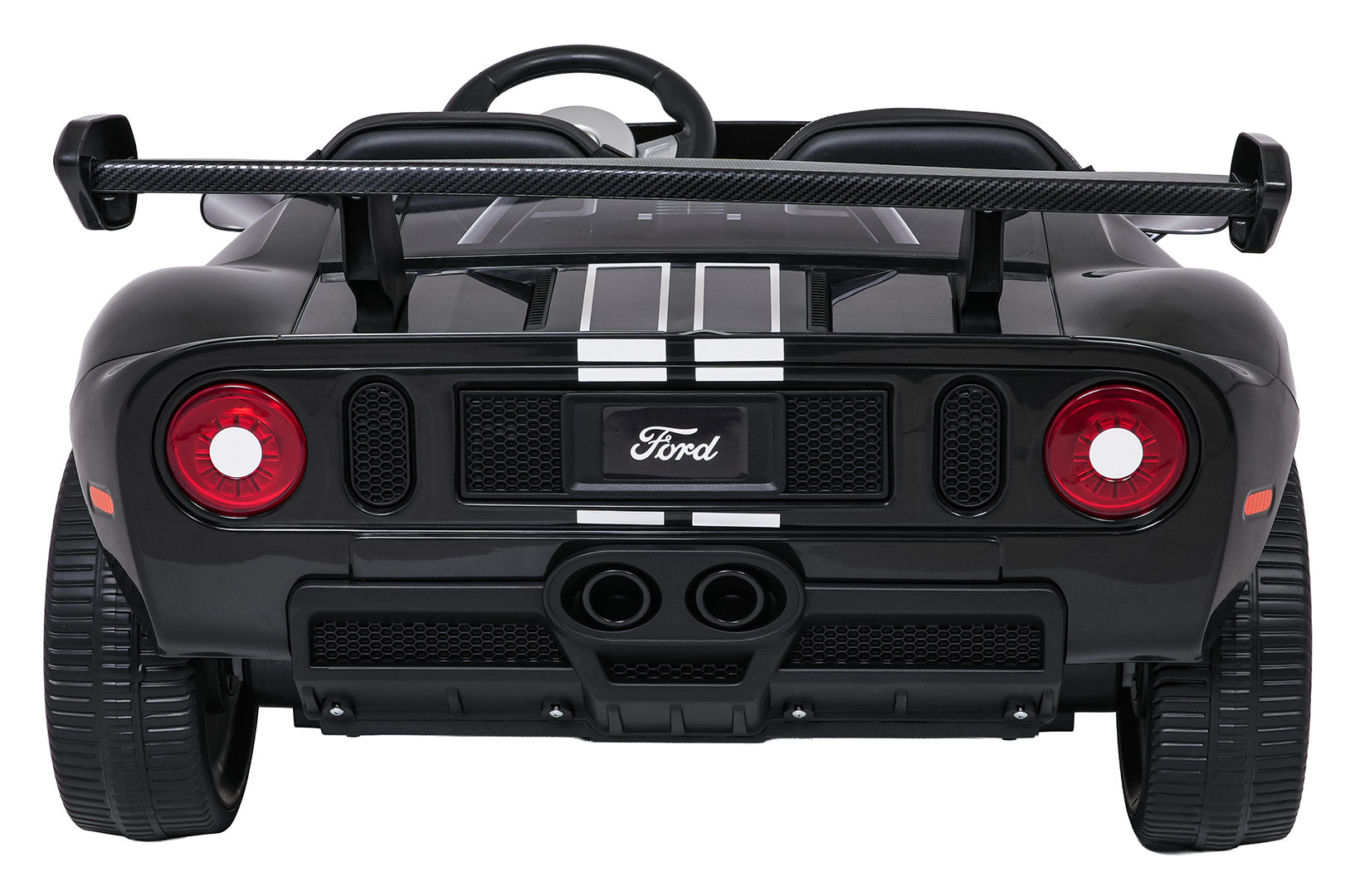 Licencirani auto na akumulator Ford GT 4x4 - dvosjed - crni