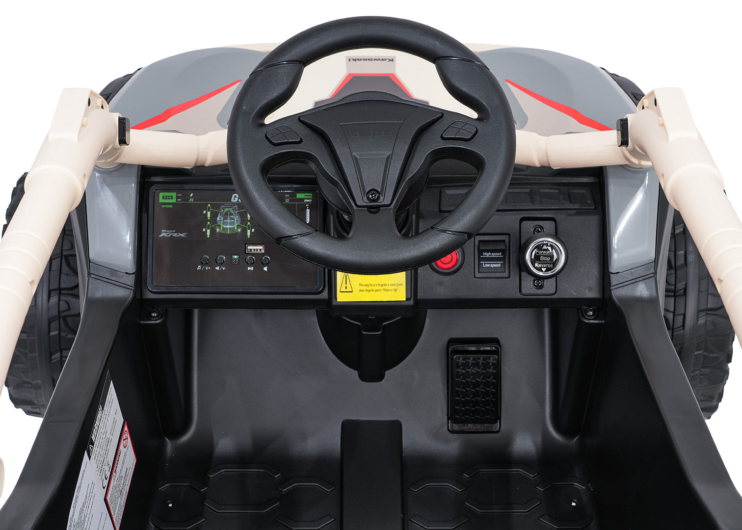 Licencirani buggy na akumulator Kawasaki TERYX KRX1000 4x4 - khaki