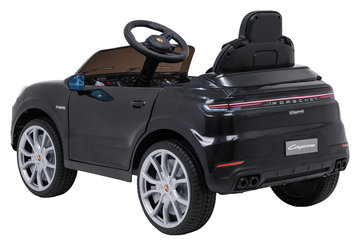 Licencirani auto na akumulator Porsche Cayenne - Crni
