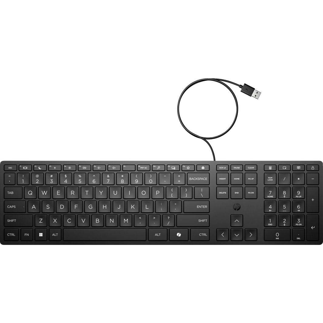 HP 320K tipkovnica Office USB Crno