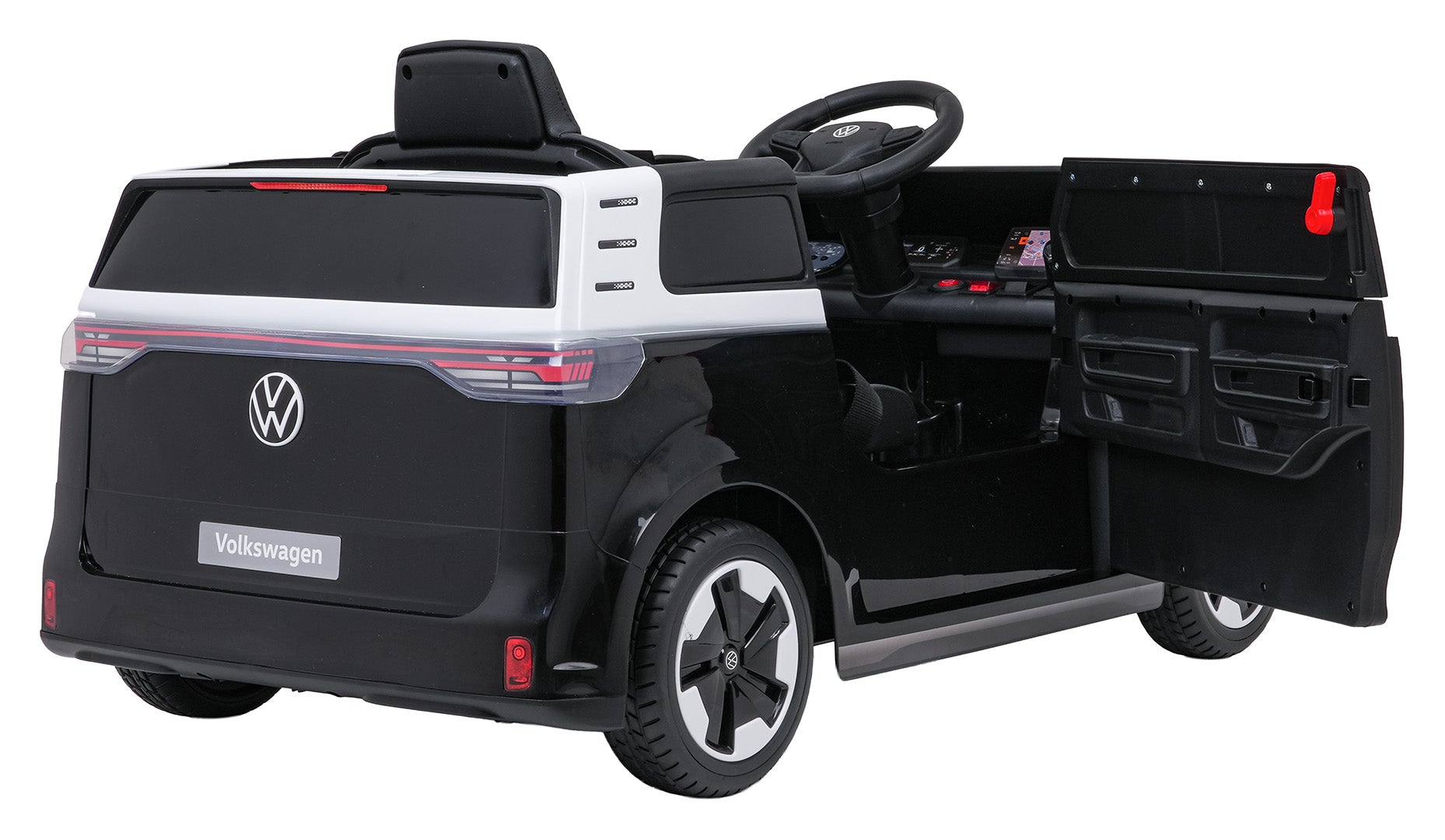 Licencirani auto na akumulator Volkswagen ID BUZZ - crni