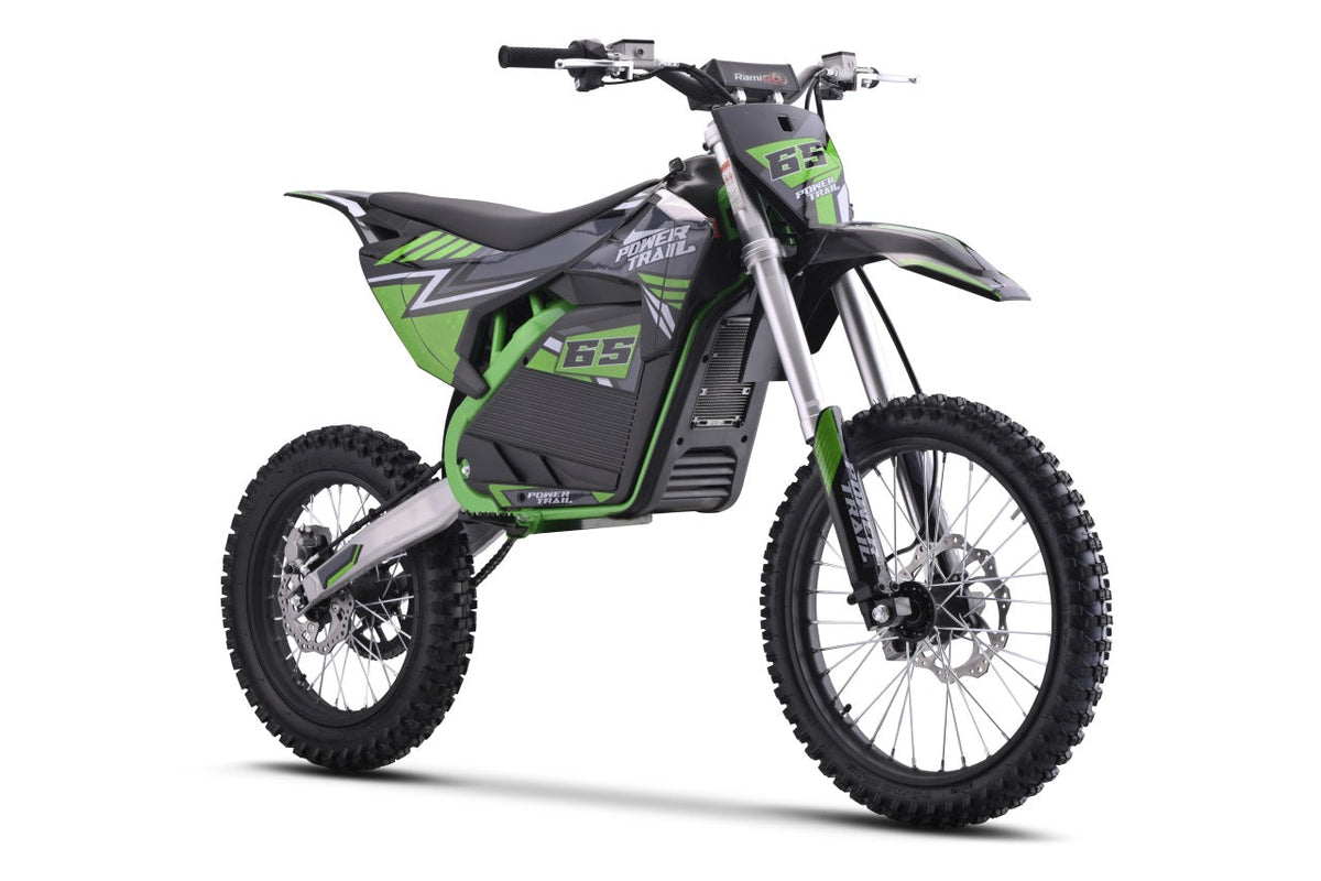 Cross motor na akumulator POWER TRAIL - Zeleni