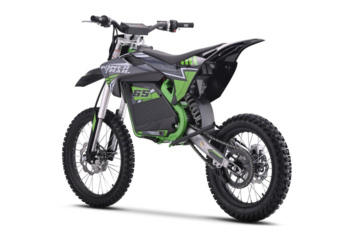 Cross motor na akumulator POWER TRAIL - zeleni