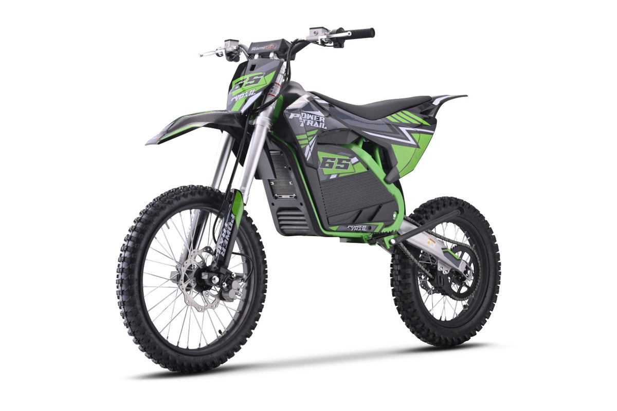 Cross motor na akumulator POWER TRAIL - zeleni