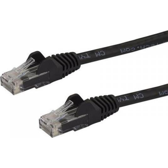 StarTech.com N6PATC750CMBK kabel za umrežavanje Crno 7,5 m Cat6 U/UTP (UTP)