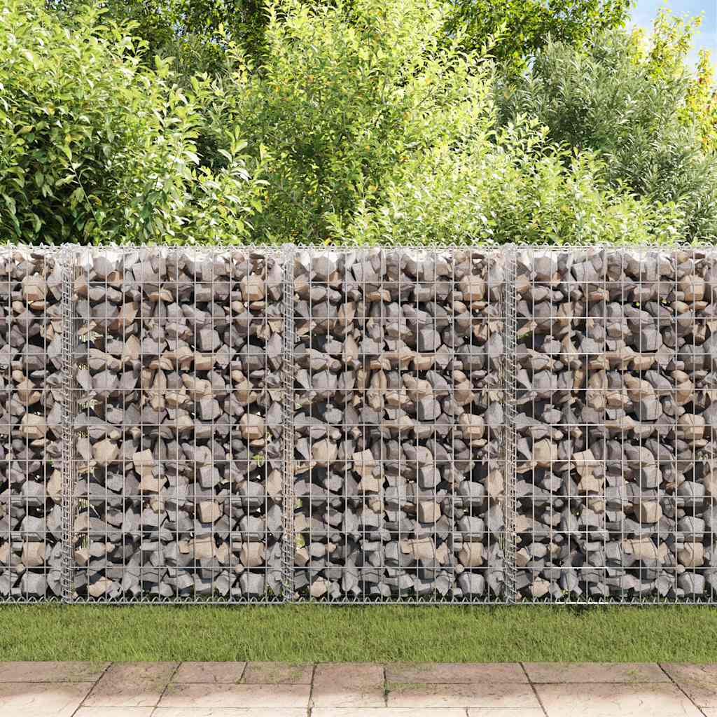 Gabionska košara od pocinčanog čelika 200 x 50 x 100 cm