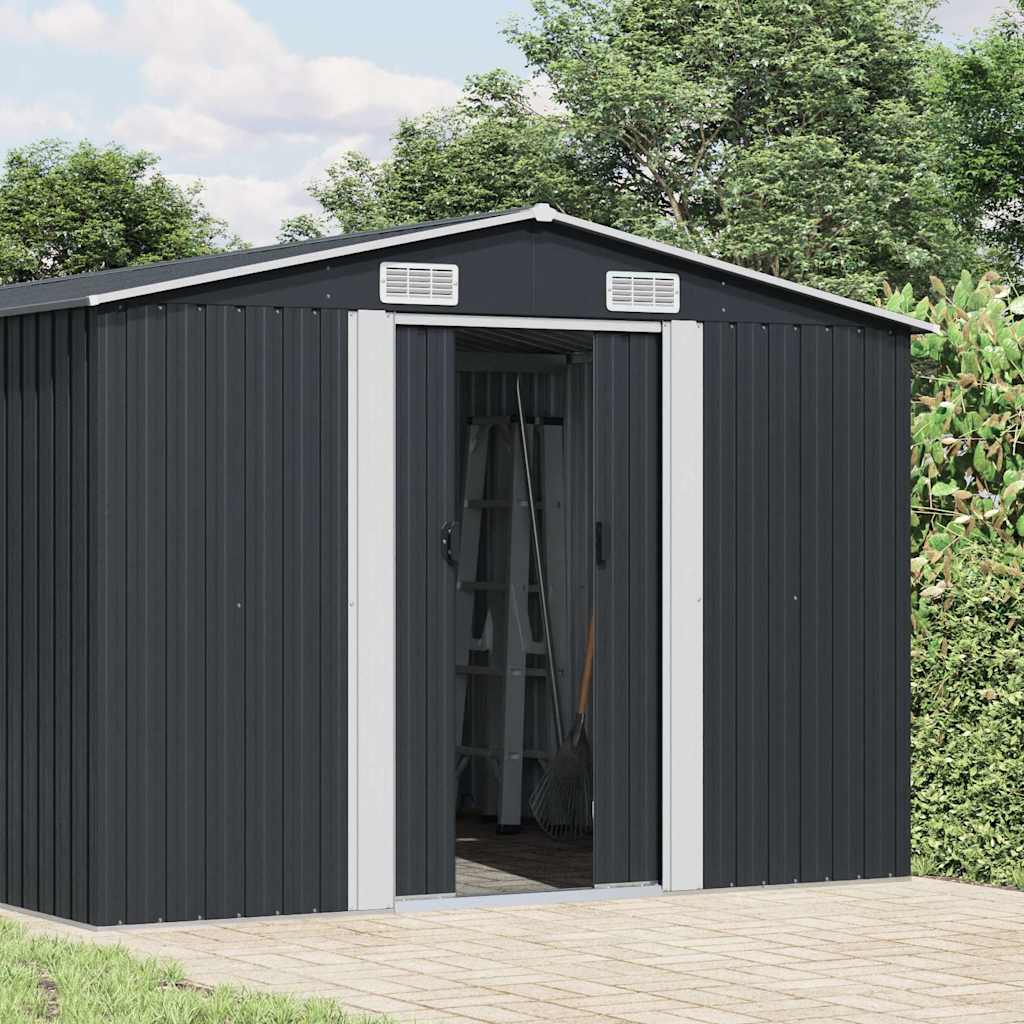 Vrtno spremište 257 x 580 x 181 cm metalno antracit
