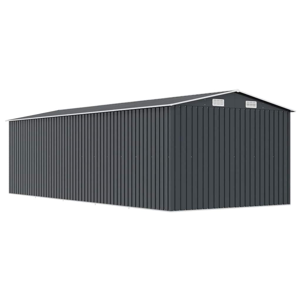 Vrtno spremište 257 x 580 x 181 cm metalno antracit