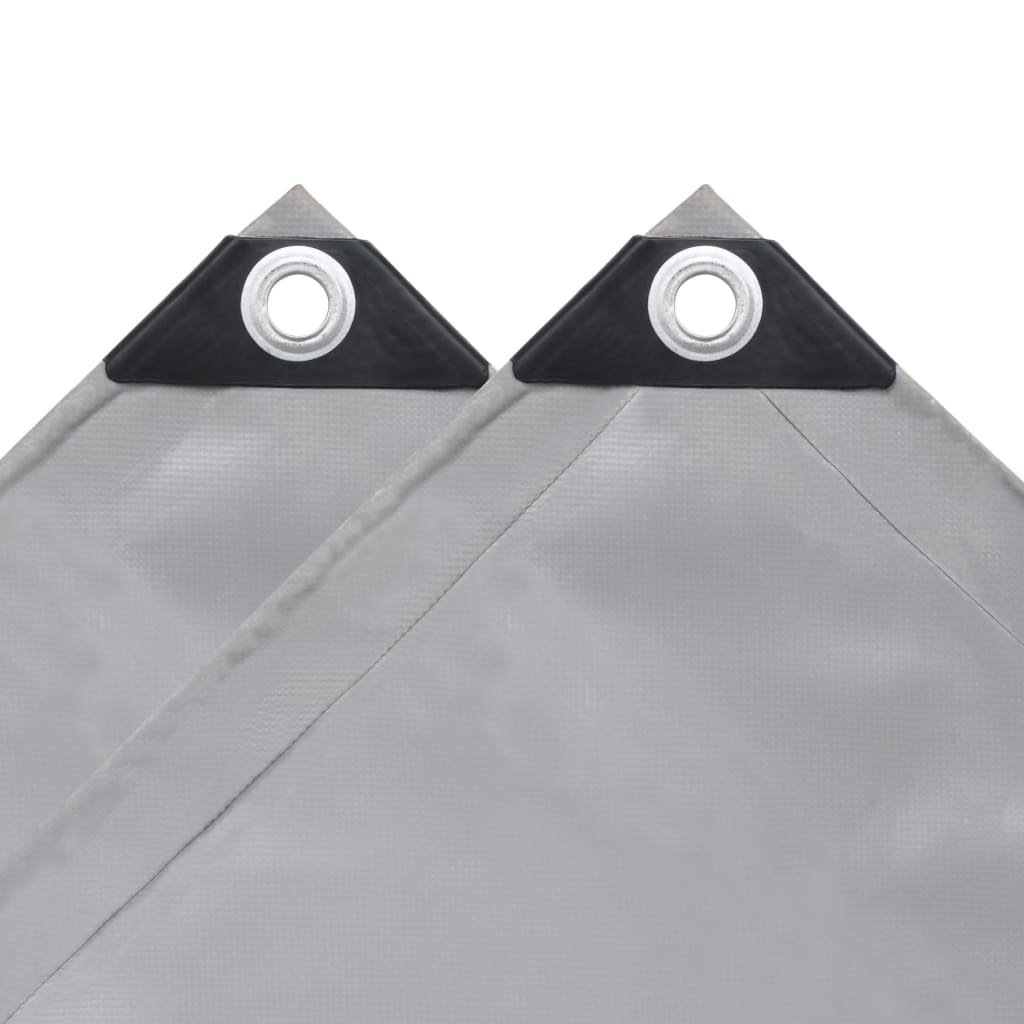 Cerada 650 g/m² 6 x 8 m siva