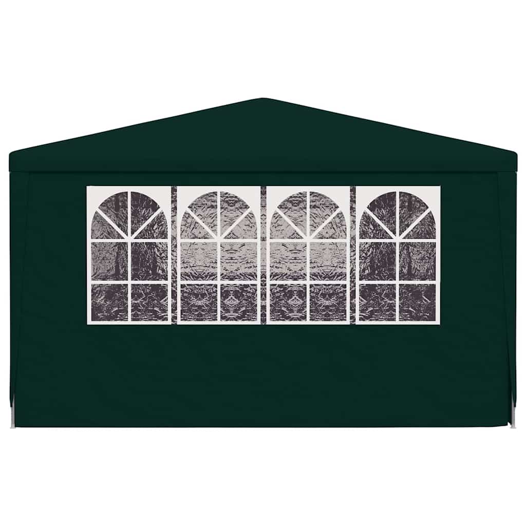Profesionalni šator za zabave 4 x 9 m zeleni 90 g/m²