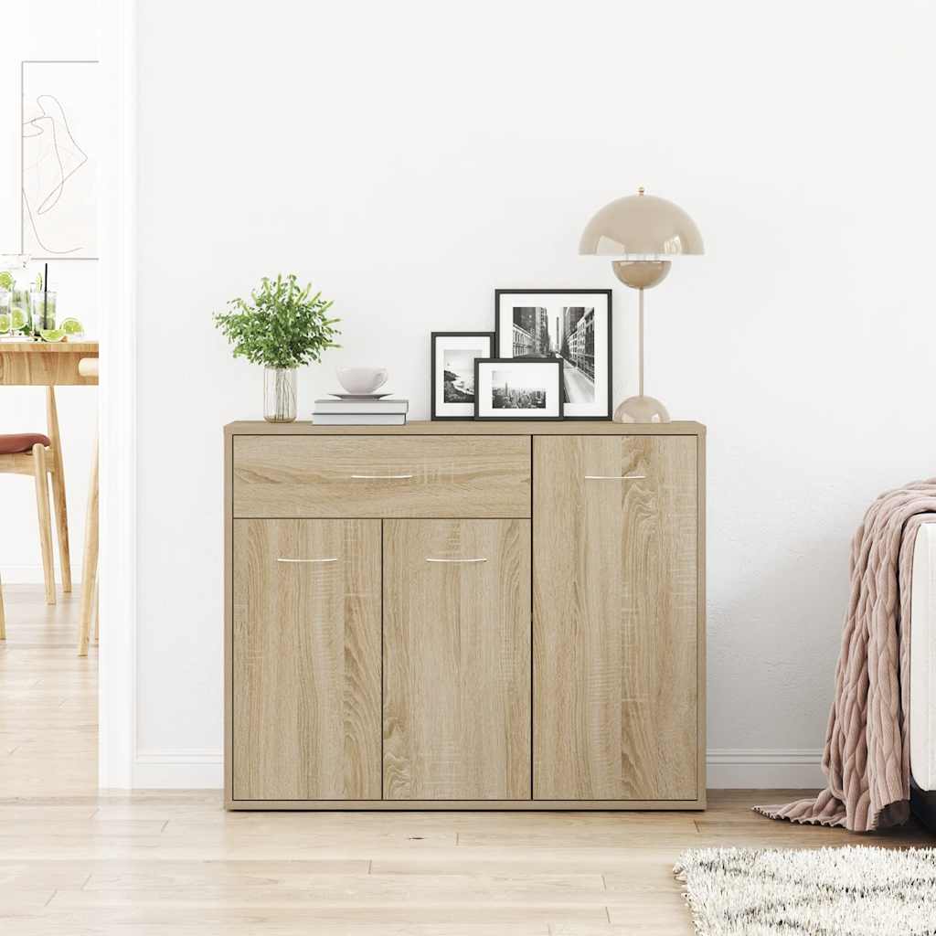 Komoda boja hrasta sonome 88 x 30 x 70 cm od konstruiranog drva