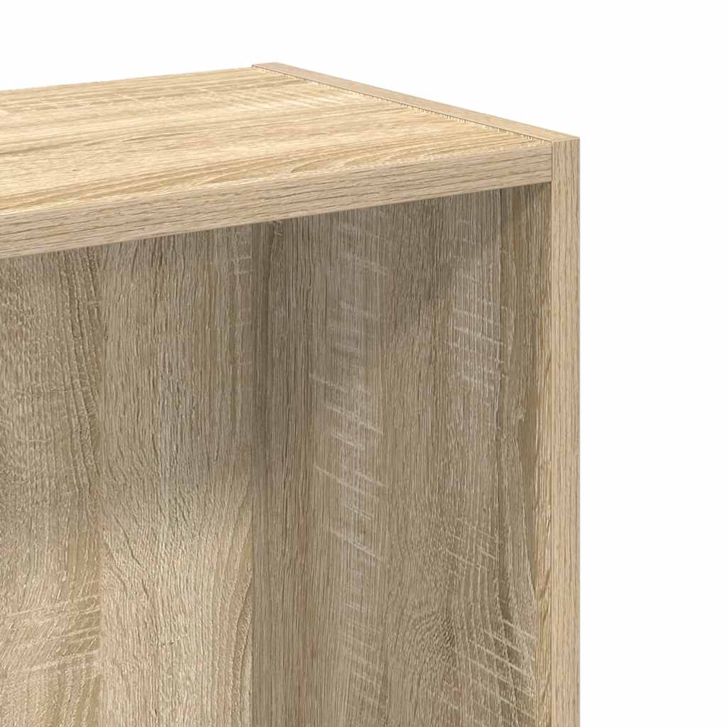 Polica za knjige sonoma hrast 80x24x75 cm izrađeno drvo